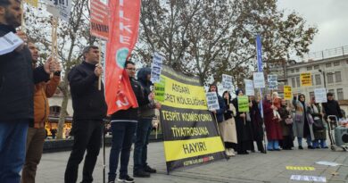 Eminönü’nde Asgarî Ücret Tespit Görüşmelerini Protesto Eylemi