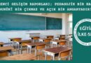 Öğrenci Gelişim Raporları; Pedagojik Bir Hata, Hukuki Bir Çıkmaz ve Açık Bir Angaryadır!