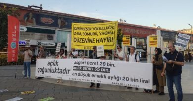 Büyüyen Yoksulluğa, Derinleşen Açlığa Karşı Meydanlardayız!