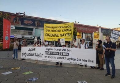 Büyüyen Yoksulluğa, Derinleşen Açlığa Karşı Meydanlardayız!