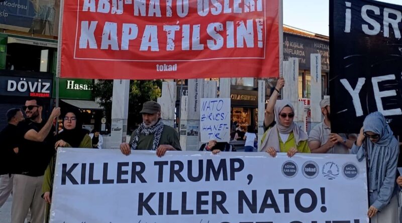İstanbul’dan Haykırdık: Killer NATO, Killer Trump; Get Out!